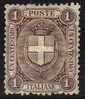 ITALIA 1896 - Stemma 1 C. *   (NT !) - Neufs