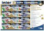 SAN MARINO - SAINT MARIN - 2010 - INTER 3 VOLTE CAMPIONE - BF 12 Valori ** - Ungebraucht