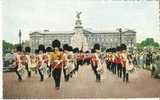 GUARDS BAND LEAVING BUCKINGHAM PALACE, LONDON - Buckingham Palace
