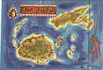 (507) Fiji Island Map - Fidji