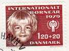 UNO Jahr Des Kindes 1979 Kind Beim Spiel Dänemark 676 Auf FDC 2€ Kindergesicht UNICEF Cover From Danmark - Covers & Documents