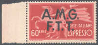 TRIESTE - EXPRESS - 1947 - 60 Lira  - MNH ** - Express Mail