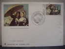 Enveloppe Illustrée (format Français) FSPF Journée Timbre 1981 (GOYA) SAINT CHAMOND (42) - Cartas & Documentos