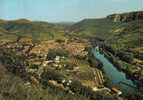 Carte Postale 82. Saint-Antonin-Noble-Val  Vue Aérienne Trés Beau Plan - Saint Antonin Noble Val