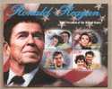 Dominica - Foglietto Nuovo: Ronald Reagan - Us Independence