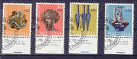 1975    PP      N° 166 à 169         OBLITERES     CATALOGUE  ZUMSTEIN - Used Stamps