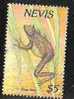 Nevis - Frog, 1 Stamps, MNH - Kikkers