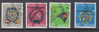 1980    PP      N° 186 à 189         OBLITERES     CATALOGUE  ZUMSTEIN - Used Stamps