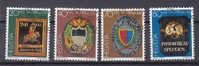 1981    PP      N° 190 à 193         OBLITERES     CATALOGUE  ZUMSTEIN - Used Stamps