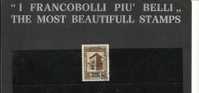 SAN MARINO 1943 GOVERNO PROVVISORIO PROVISIONAL GOVERNMENT CENT. 5 USATO USED OBLITERE' - Used Stamps