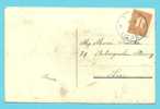 108 Op Kaart Met Stempel LIER / LIERRE D Op 13/08/1914  (Offensief W.O.I) - Altri & Non Classificati