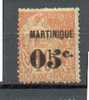 MART 185 - YT 14 * Charnière Complète - Dents Du Haut Centre Imparfaites - Used Stamps