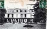 CHATEAU DE DOMONT TAUREAU ALONGE OU MORT  TIMBRES ORIGINAUX - Domont