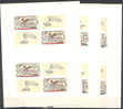 TCHECOSLOVAQUIE - 1977 - EUROPEAN PEACE - IMPERF - 3 BLOCKS - MNH ** - Blocks & Sheetlets