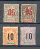 MART 204 - YT 787 à 81 * - Le YT 81 Présente Des Rousseurs - Charnières Complètes - Unused Stamps