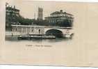 PARIS IV PANORAMA PARIS  EN 1900 PONT DU CHATELET BARGE BATEAU - District 02