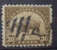 OS.20-5-5. Unites States, USA, 30 Cents Animals Fauna Bull Ox Beep Steer - Used Stamps