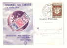 59 Nord Lille Journée Du Timbre 09 12 1944 Sur Carte Postale De 1939 - 1940-1949