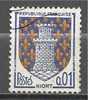 1 W Valeur Oblitérée, Used - FRANCE - YT 1351 A * 1962/1965 - N° 1157-85 - 1941-66 Wappen