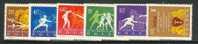 POLAND 1963   FENCING MICHEL 1405-1410 MNH - Escrime