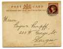 GRANDE BRETAGNE / ENTIER POSTAL / STATIONERY / 1889 AVEC REPIQUAGE / STOCKHOLM  LINE... - Postwaardestukken