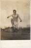 University Of Michigan Jumper High Jump Long Jump (?) On C1900s Vintage Real Photo Postcard - Athletics