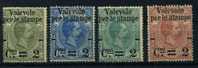 ITALY 1890 Y&T #46/49 MINT HINGED - Nuevos