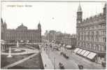 IRELAND - BELFAST - Donegall Square - STREET SCENE - Wagons - TROLLIES - Shops - Antrim