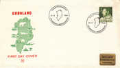 Groenland - Lettre Illustrée De 1968 - Carte - Ours - Phoques - Brieven En Documenten