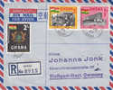 Armoiries - Drapeaux -Ghana - Lettre Recommandée De 1960 - Briefe U. Dokumente