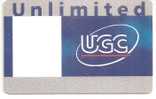 Carte  Cinécarte  U G C   Unlimited - Bioscoopkaarten