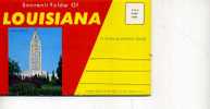 LOUISIANA 14 VIEWS IN NATURAL COLOR VERS 1965 ET ° - Otros & Sin Clasificación