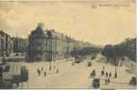 BRUXELLES . AVENUE LOUISE ET SES TRAMWAYS / CARTE ANIMEE - Lanen, Boulevards