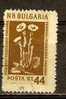 BULGARIA 1953 Medicinal Flowers - 44s Coltsfoot FU - Used Stamps
