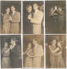 6 CARTE PHOTO COUPLE DE DANSEURS 1950, MADRID - Danza