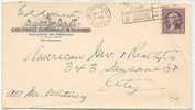US - 3 -  1932 ADVERTISEMENT COVER From COLDWELL, CORNWALL & BANKER  - Washington Stamp 3c  Imperforate 2 Sides - Cartas & Documentos