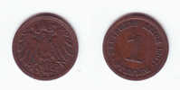 Germany 1 Pfennig 1907 E - 1 Pfennig