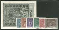 POLAND 1960 MICHEL  NO 1179-1184 + BL.23  MNH - Ongebruikt