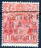 Australia 1926 King George V Small Multiple Watermark 1.5d Scarlet P14 Used - Actual Stamp - Letter USA - SG87 - Usados