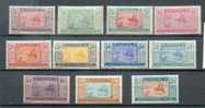 MAU 235 - YT 39 à 49 *- Charnières Complètes - Unused Stamps