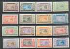 MAU 236 - YT 17 à 26 */ 28 à 33 * Charnières Complètes - Unused Stamps