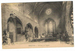 Mirande  Interieur De L'église. - Mirande