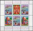 Europa Architektur 1978 Bulgarien Block 80 ** 6€ Kulturerbe Rila-Kloster Plowdiv Art Bloc Architectur Sheet Bf Bulgaria - 1978