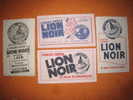 Buvard Collection Cirage Crème Lion Noir économique Lot - Colecciones & Series