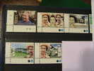 Va Reine Elisabeth 5 Timbres 1992 - Vanuatu (1980-...)