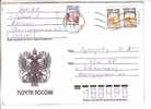 GOOD RUSSIA Postal Cover 1999 - Good Stamped - Briefe U. Dokumente