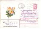 GOOD RUSSIA Postal Cover With Stamp 1997 - Roses - Briefe U. Dokumente