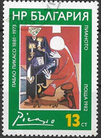 BULGARIA 1982 Birth Centenary Of Pablo Picasso (artist) - 13s - The Piano FU - Oblitérés