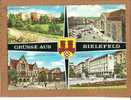 BIELEFELD Allemagne (R.N-W) - 4 Vues Avec Blason De Ville - Circulé1970 (voir Timbre Détails 2scan) MME17 - Bielefeld