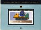 1995 Canada MNH Souvenir Sheet In Protective Folder " Historic Land Vehicles " # 2 - Blocs-feuillets